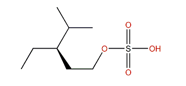 (R)-3-Ethyl-4-methylpentan-1-ol sulfate